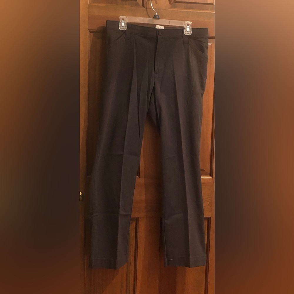 Lee Women’s Dark Gray Pants - Straight Leg